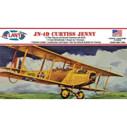 Model Plastikoway - ATLANTIS Models Samolot 1:48 Curtiss Jenny JN-4 Airplane - AMCL534